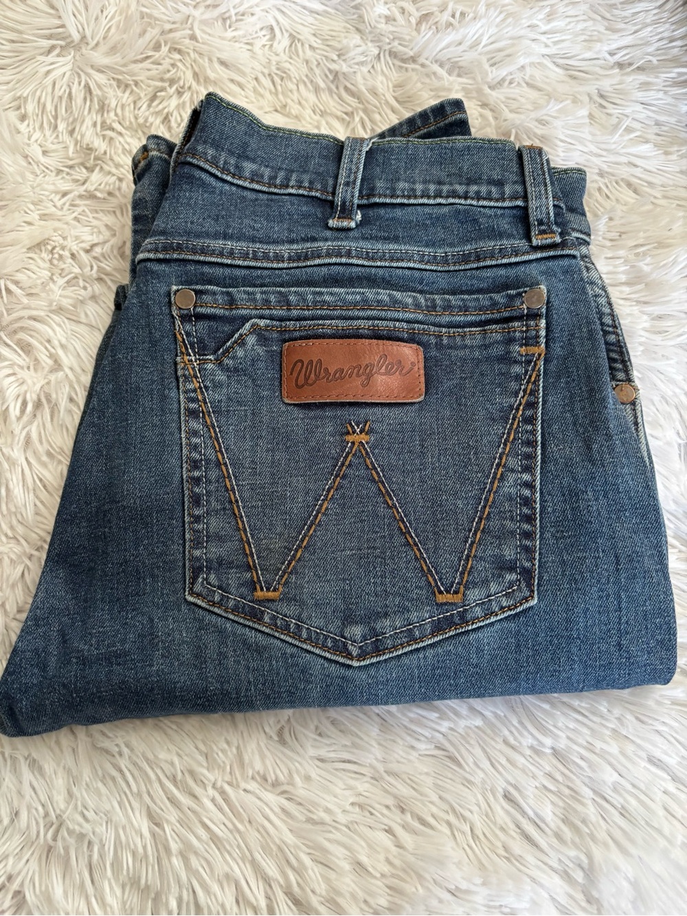 Wrangler men’s  Blue Denim Jeans